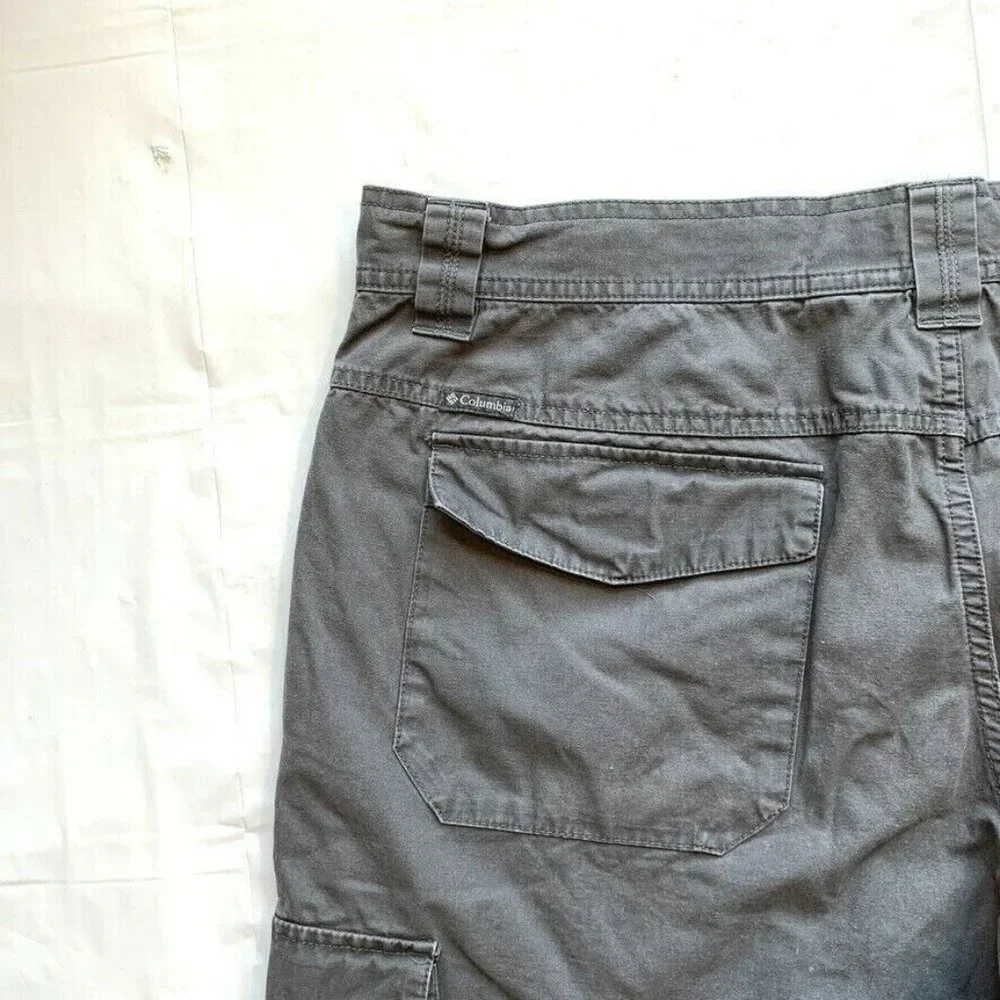 Columbia Omni Shade Cargo Shorts Mens 38 Sun Protection Hike Fish Hunt‎ Outdoor
